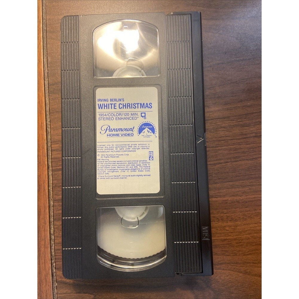 VHS Irving Berlin's White Christmas Special Collector Series 1954 Color - Picture 6 of 6